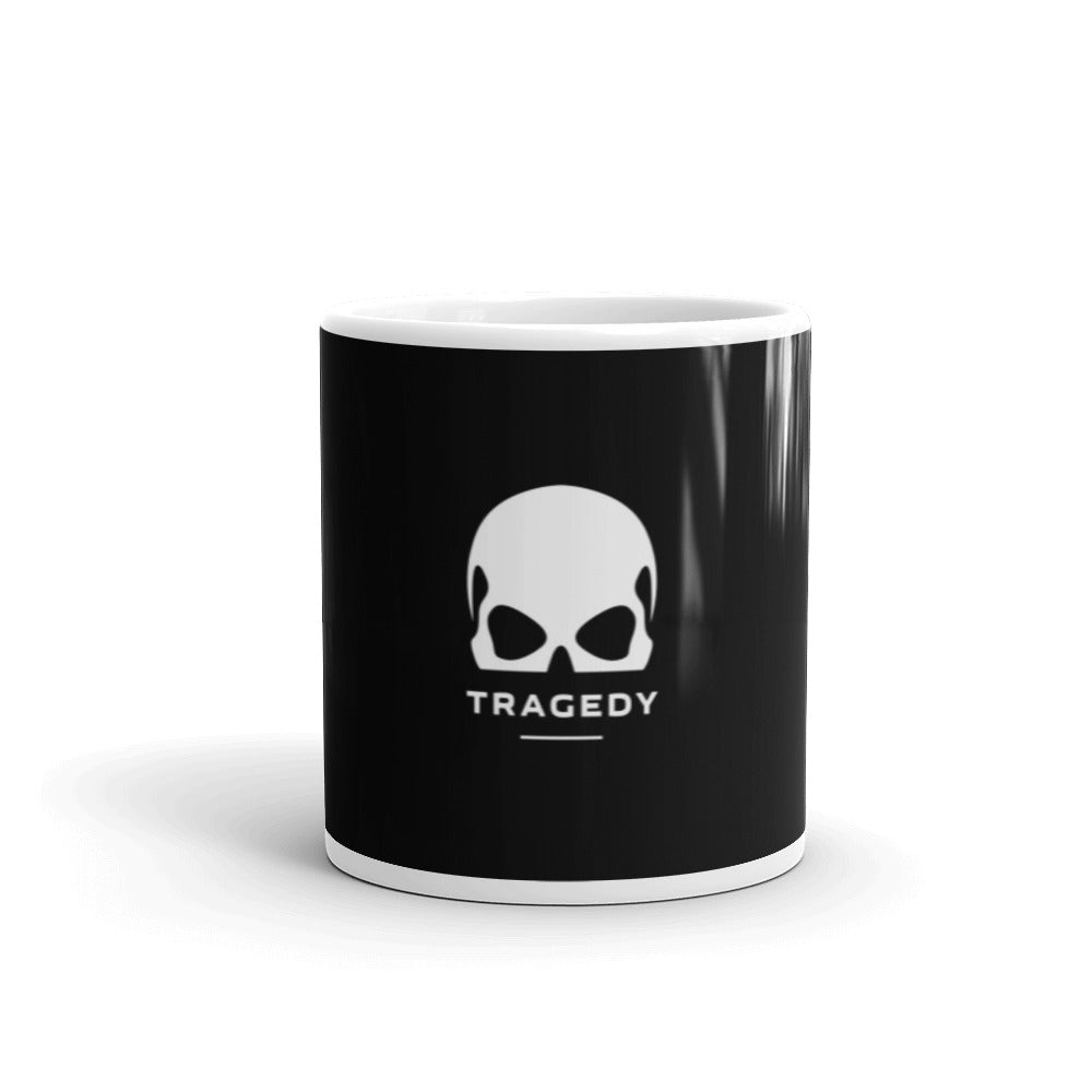 Tragedy mug